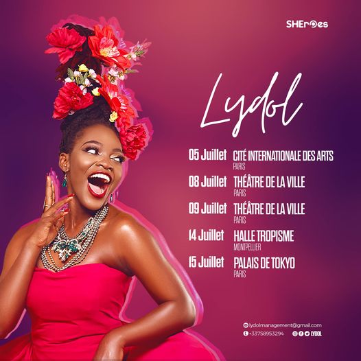 Photo Lydol en tournée paris