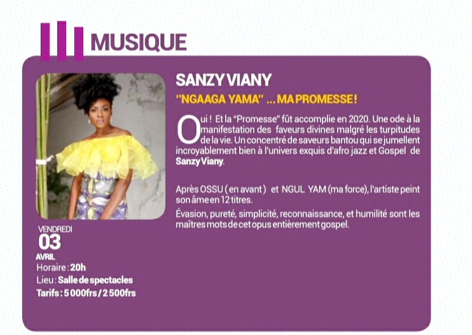  Sanzy 3 Avril 2020 IFC Douala