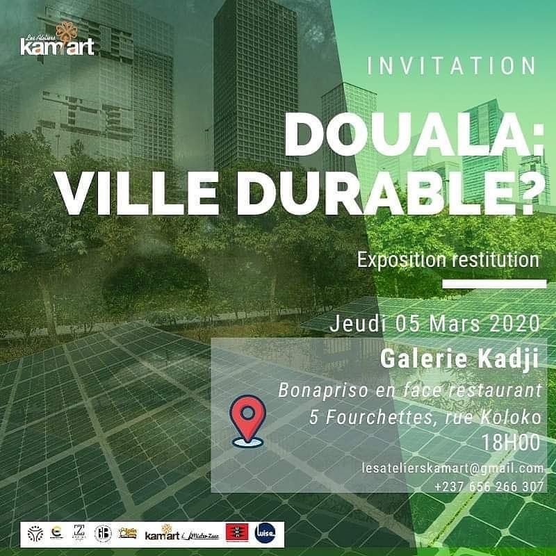 Affiche Expo Douala ville durable