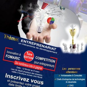Compétition entrepreneur Festival fomaric