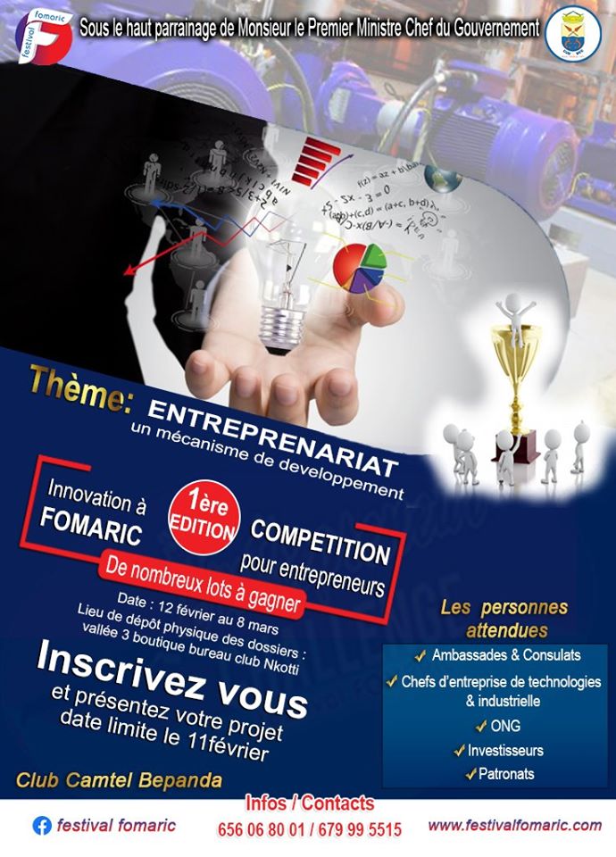 Compétition entrepreneur Festival fomaric