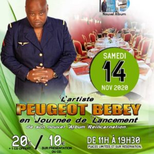 affiche showcase Peugeot bebey en concert à Stains