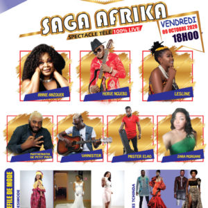 Affiche soirée Saga Afrika