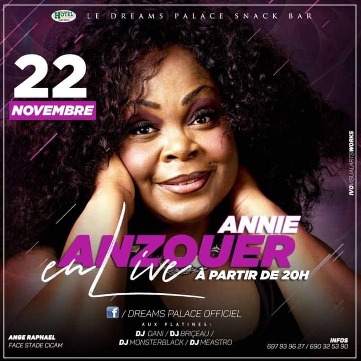 Concert live Annie Anzouer