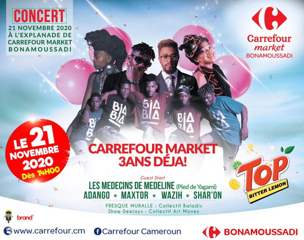 Trois ans Carrefour Market