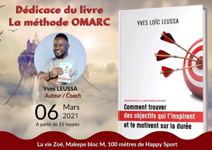 Yves Leussa dédicace du livre la méthode d'Omarc