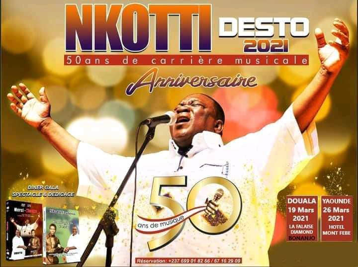 50 ans de carrière François Nkotti