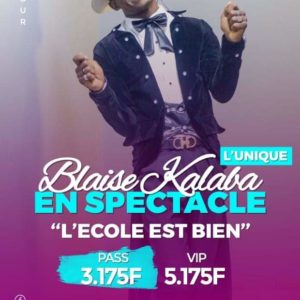 Blaise Kalaba en spectacle