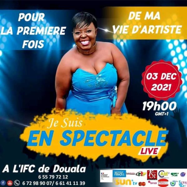 Nono Flavie en spectacle à L’IFC de Douala