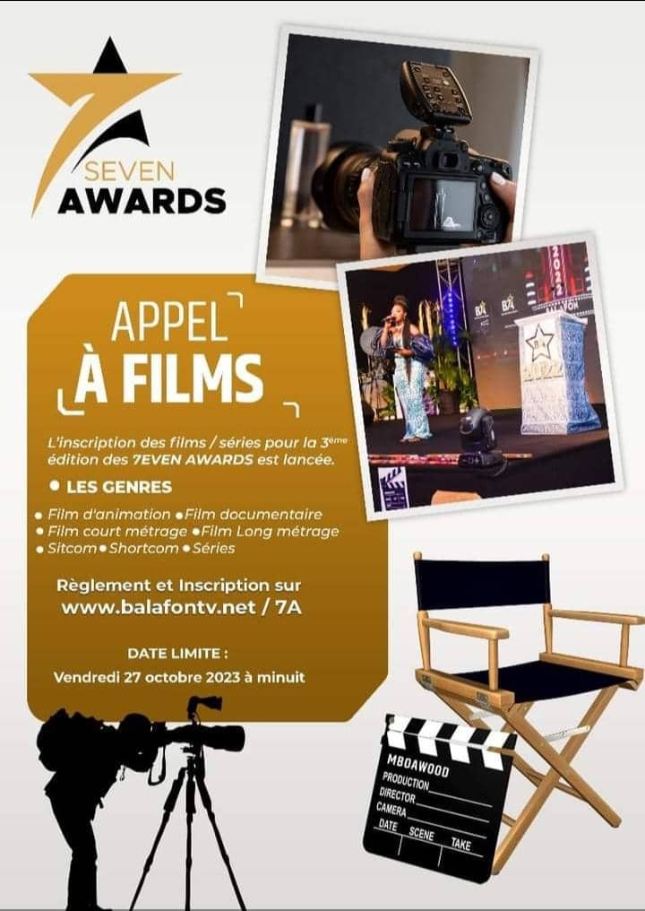 Appel à films Balafon7seven Awards 2023