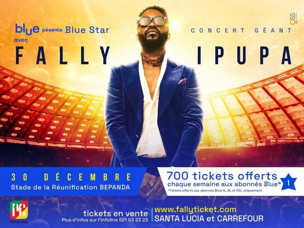 Fally Ipupa en concert à Bepanda à Douala